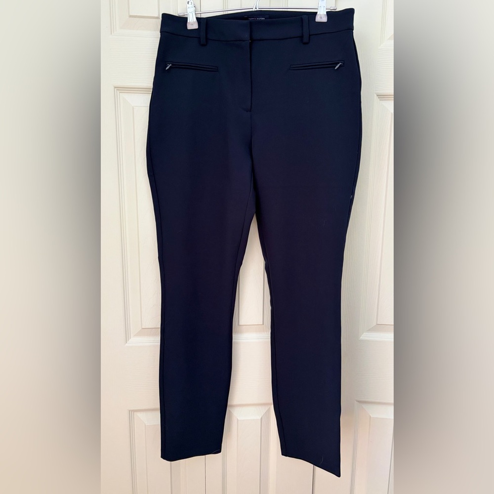 Tommy Hilfiger Dark Blue Straight Leg Pants